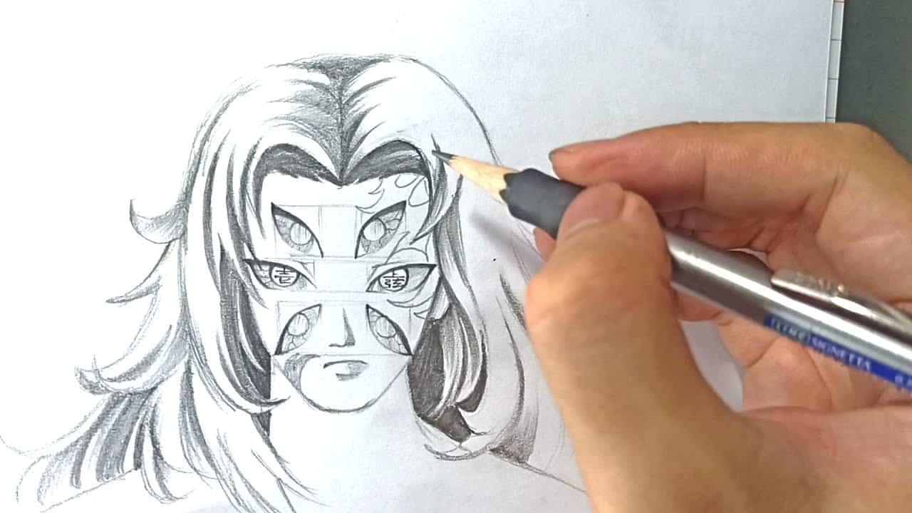 Tranh Vẽ Kokushibou