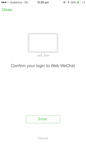Xác nhận đăng nhập trên Web