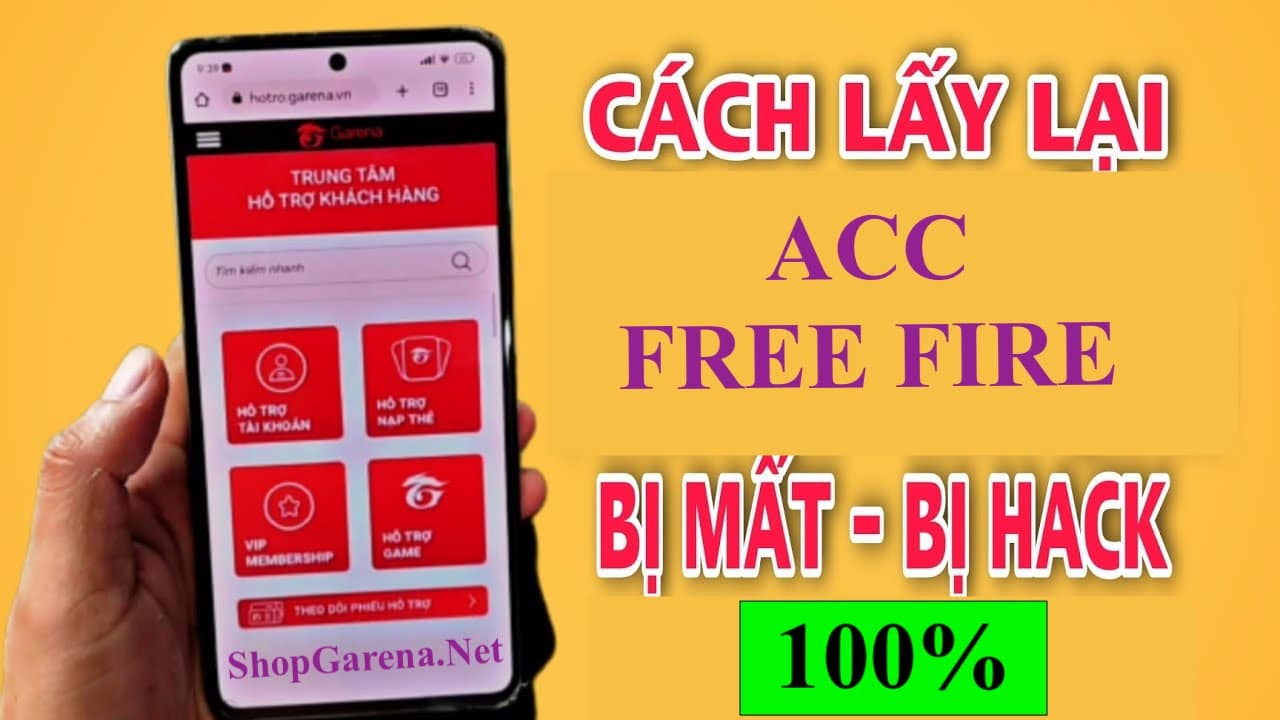Cach Lay Lai Acc Free Fire Bi Hack