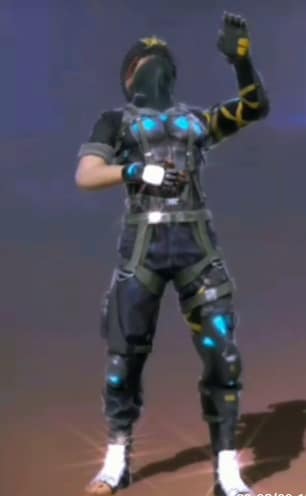 Hình ảnh Free Fire Emote có hành động cười