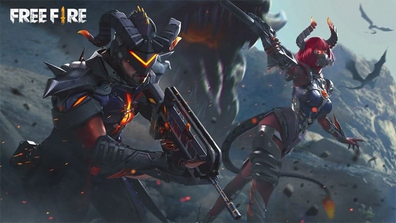 Hình ảnh Free Fire cháy bá đạo