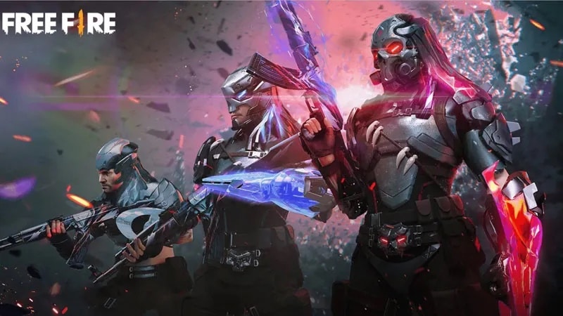 Hình nền Free Fire cháy cool ngầu