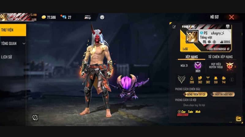 ảnh nick ff cao thủ