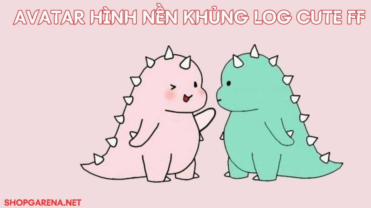 AVATAR HINH NEN KHUNG LOG CUTE FF