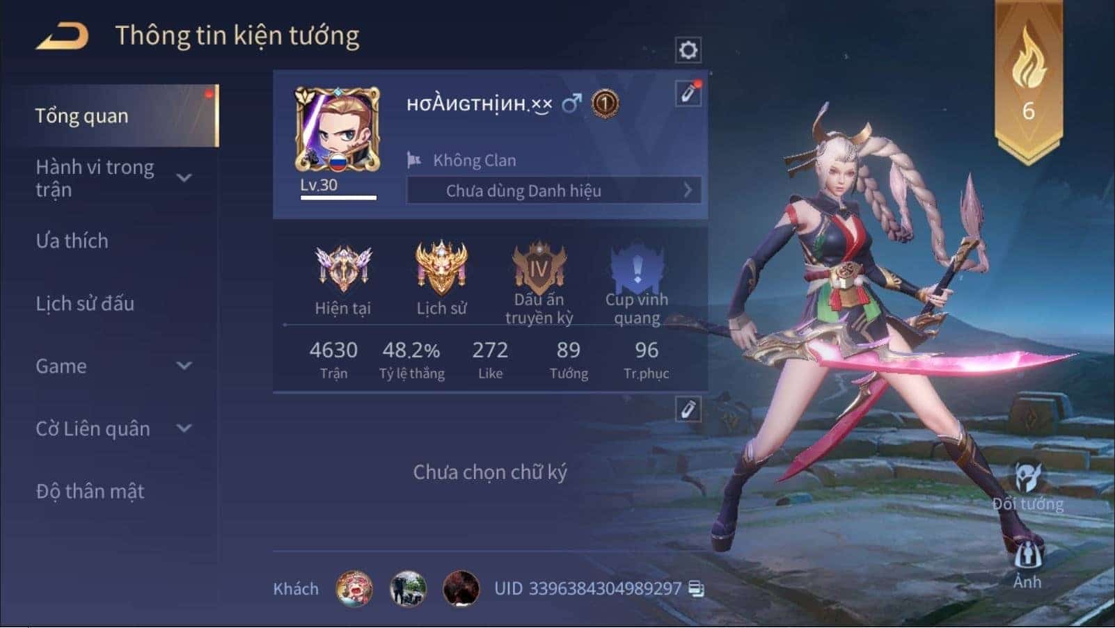 Ảnh nick cờ nhon Liên Quân đẹp