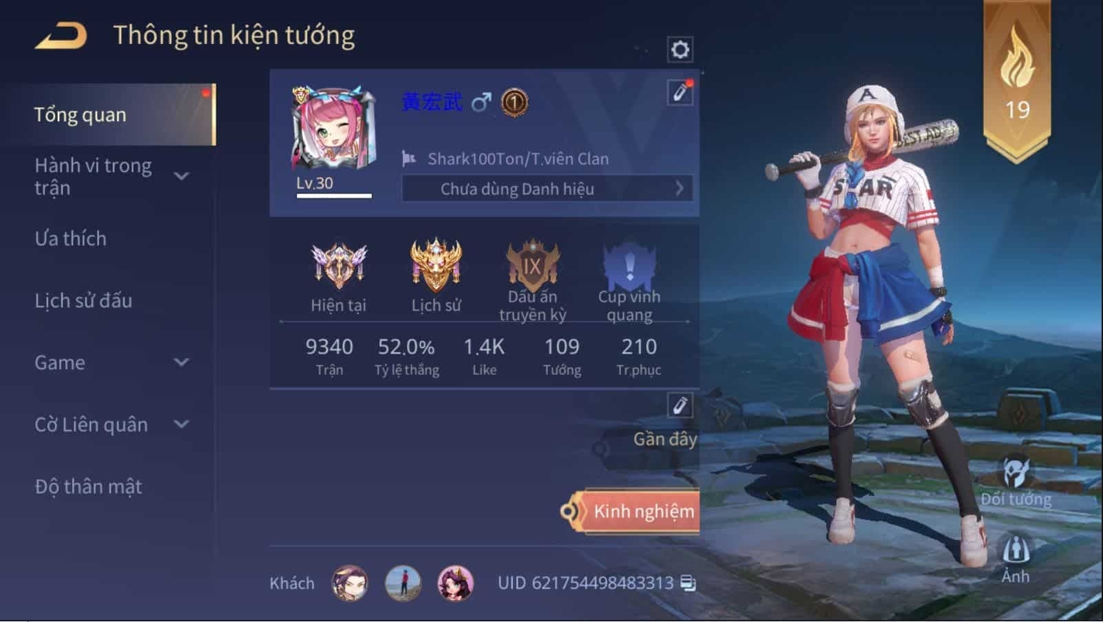 Ảnh nick cờ nhon Liên Quân xịn