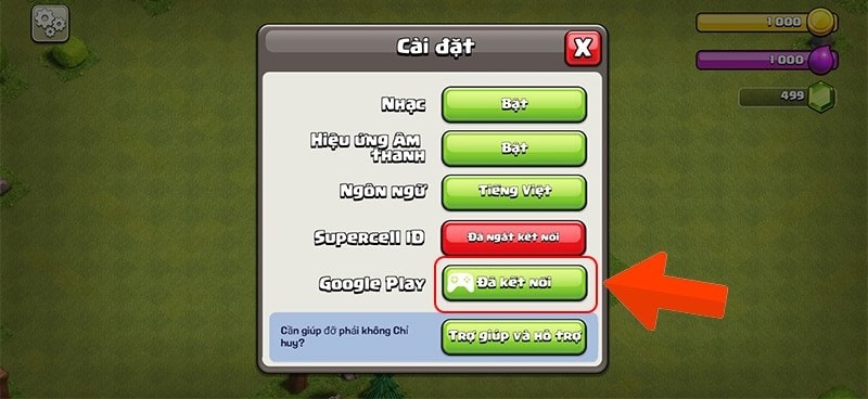 Bạn sẽ kết nối lại tài khoản cũ và lấy lại được nick game