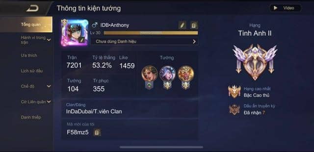 Hình ảnh nick cờ nhon LQ siêu vip