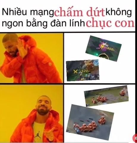 Hình meme Liên Quân chế lầy