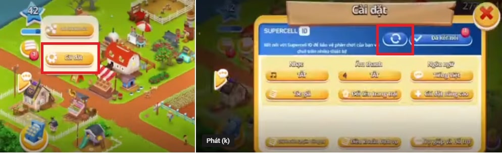 Quay lại nick của mình
