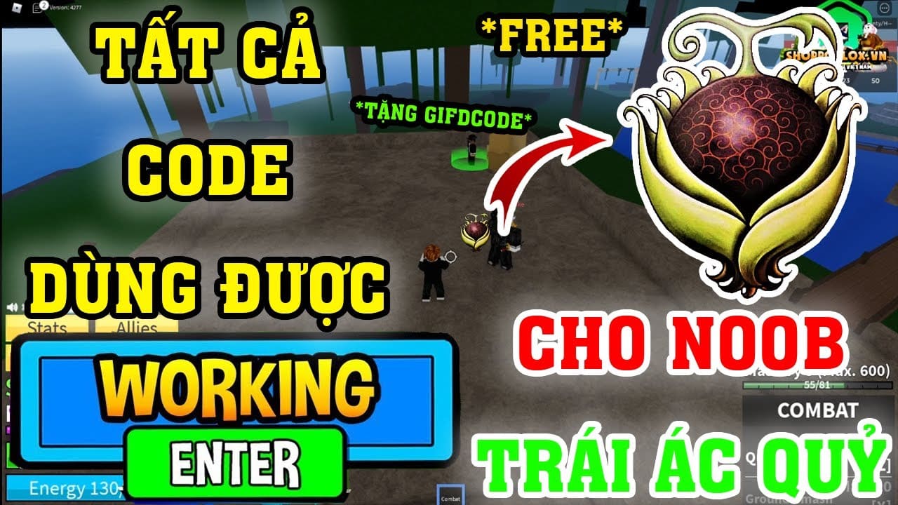 Code Blox Fruit Nhan Trai Ac Quy