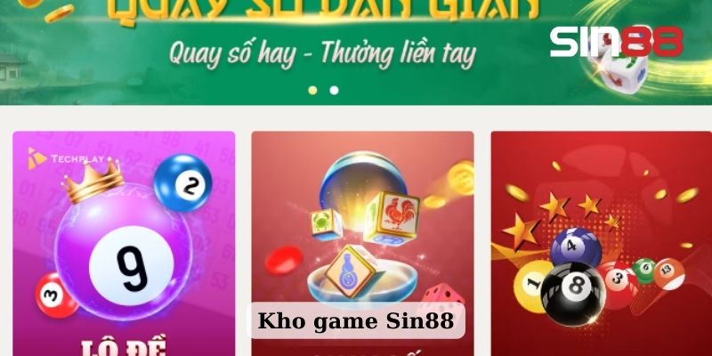 Game giải trí tại SIN88 chất lượng đỉnh cao