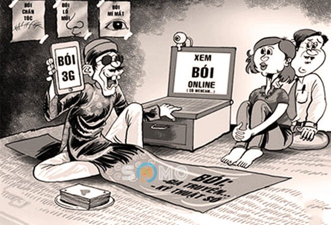 mơ thấy đi xem bói đánh lô đề con gì