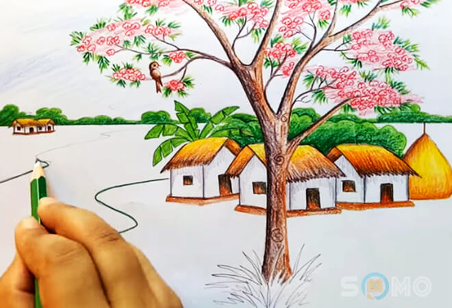 mơ thấy mình đang vẽ tranh