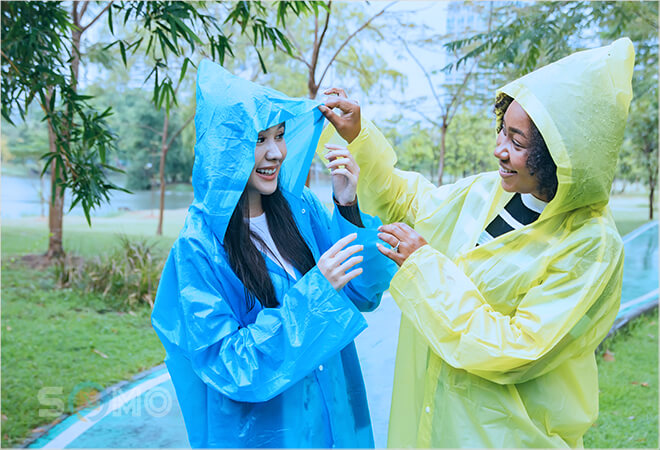 mơ thấy áo mưa đánh con gì