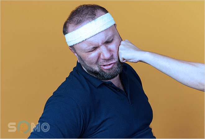 mơ thấy bị đấm đánh lô đề con gì