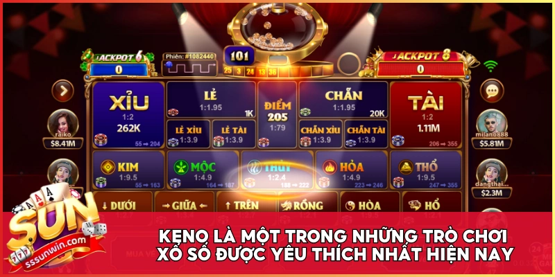Keno là một trong những trò chơi xổ số được yêu thích nhất hiện nay
