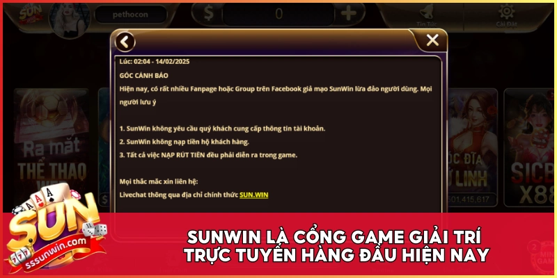 Sunwin là cổng game giải trí trực tuyến hàng đầu hiện nay Sunwin là cổng game giải trí trực tuyến hàng đầu hiện nay