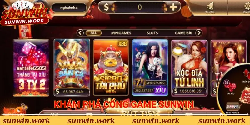 Giới thiệu đôi nét về cổng game đẳng cấp Sunwin Giới thiệu đôi nét về cổng game đẳng cấp Sunwin