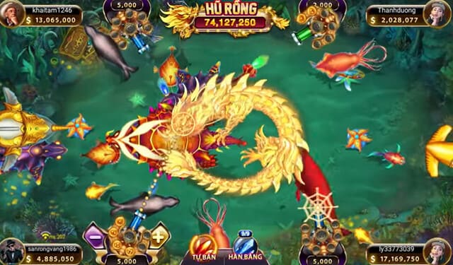 Sức hấp dẫn của game bắn cá rồng