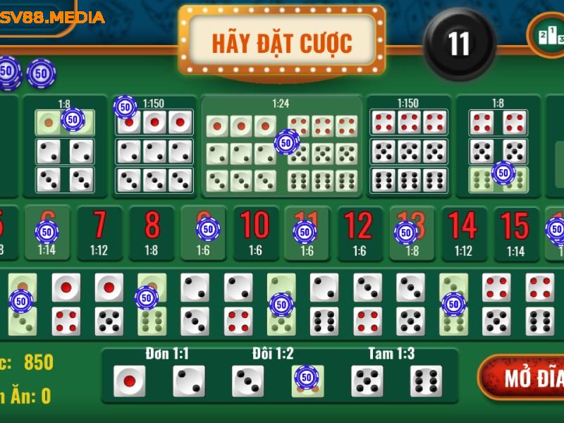 Luật chơi tài xỉu đơn giản dễ nắm