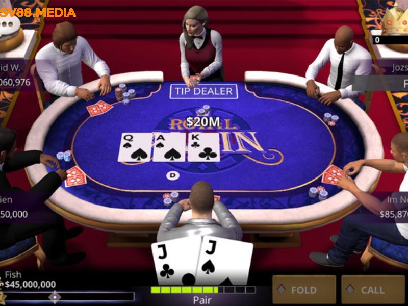 Texas Poker kịch tính giúp bạn có trải nghiệm đáng nhớ