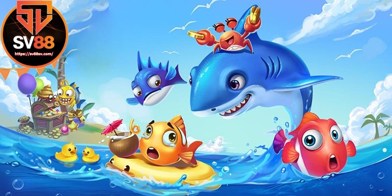 Bắn cá với nhiều sảnh đa dạng