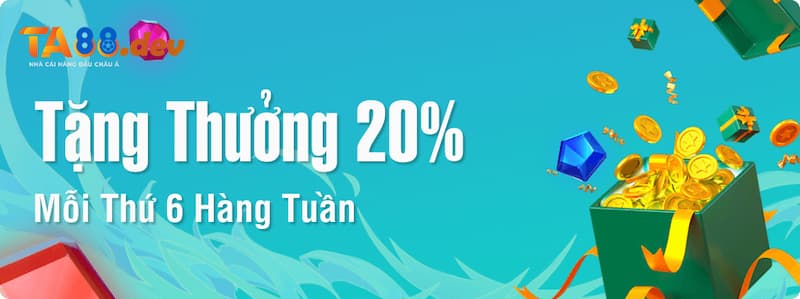Khuyến mãi tại TA88 cho các lần nạp tiền khác nhau