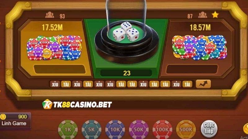 Lựa chọn sảnh chơi game tài xỉu TK88 phù hợp