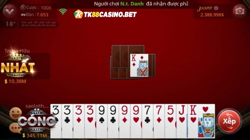 Đắm chìm trong thế giới game bài TK88 cực sống động