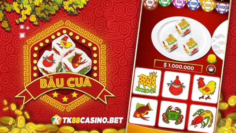 Giới thiệu trò chơi bầu cua TK88
