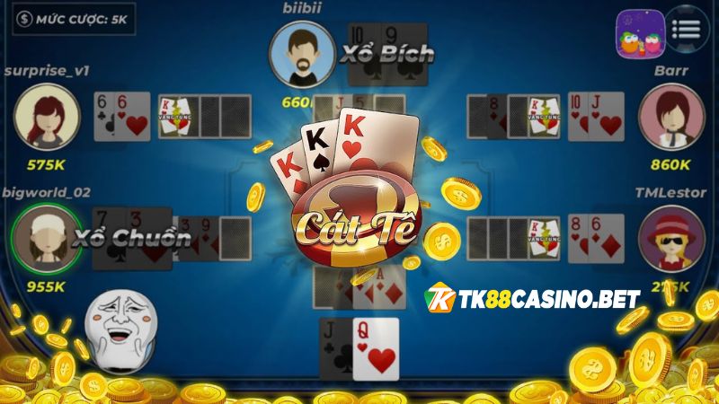Thuật ngữ trong game bài cát tê TK88