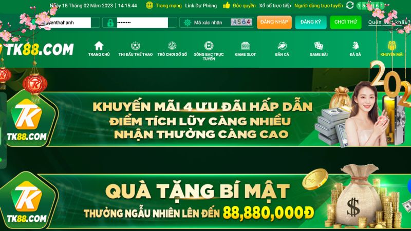 Chương trình dành cho mọi thành viên tại Tk88
