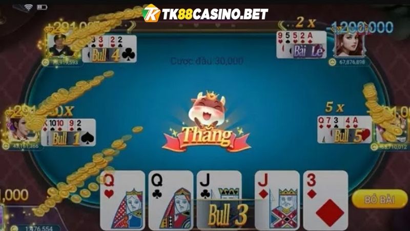 Không nên duy trì lối chơi một màu tại game Giành chủ Bull Bull
