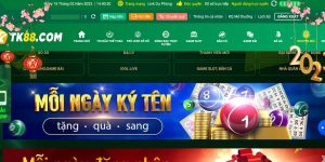 Khuyến mãi mỗi ngày ký tên tại Tk88 quay thưởng nhận quà