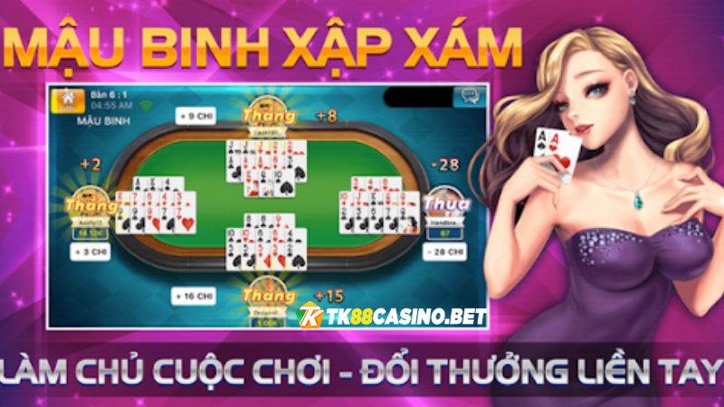 Luật chơi mậu binh TK88