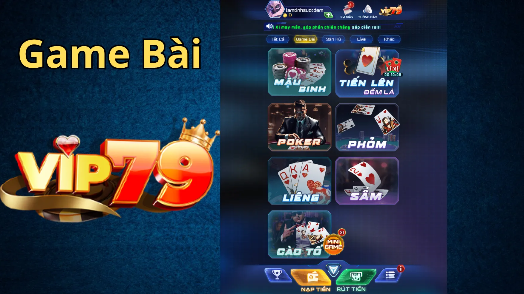 Game bài đầy đủ các game từ sảnh chơi nổi tiếng Game bài đầy đủ các game từ sảnh chơi nổi tiếng