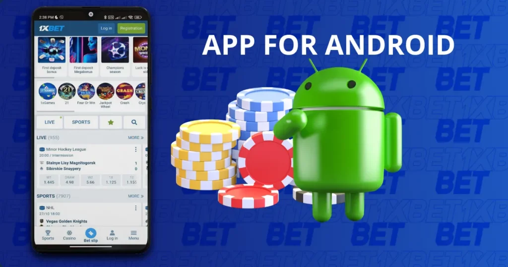 Ứng dụng 1xBet dành cho Android