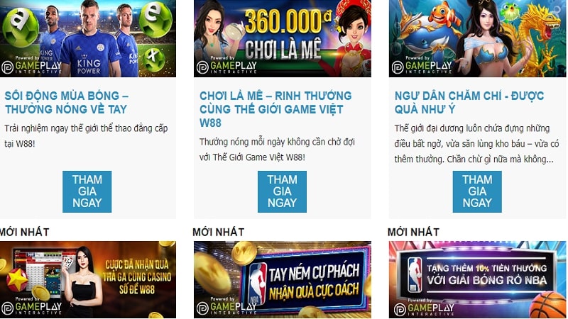 Khuyến Mãi W88Vui