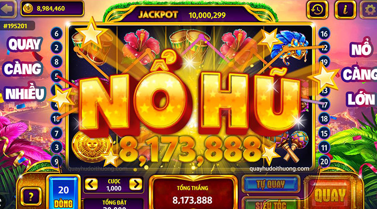 Slots game đổi thưởng cực khủng