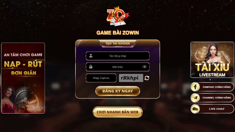 Cổng game Zowin - sân chơi đổi thưởng số 1 Việt Nam Cổng game Zowin - sân chơi đổi thưởng số 1 Việt Nam